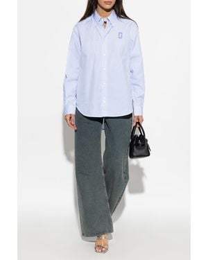 Marc Jacobs Shirt With Stripe Pattern - White