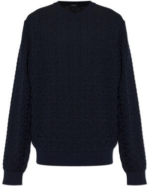 Balmain Wool Sweater - Blue