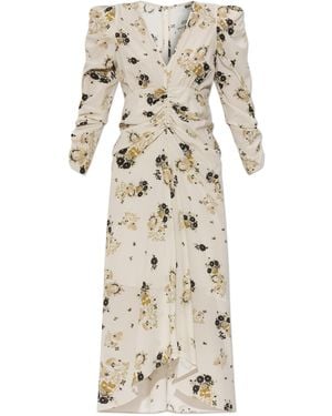 Isabel Marant Silk Dress "Albini" - Natural