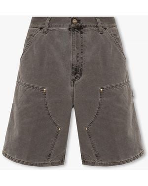 Carhartt 'double Knee' Shorts - Grey