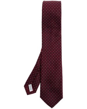 Ferragamo Silk Tie - Purple