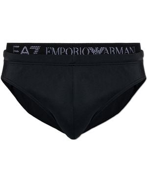 EA7 Swimming Briefs - Black