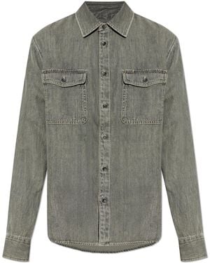 Rag & Bone Denim Shirt - Grey