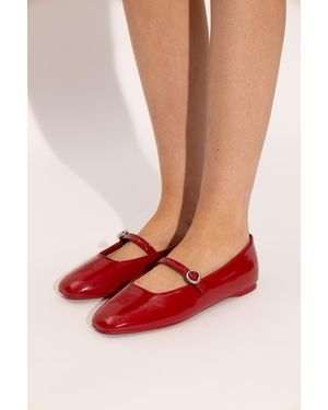 Kate Spade 'Halo' Leather Ballerinas - Red