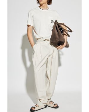 Dolce & Gabbana T-Shirt With Pocket - White