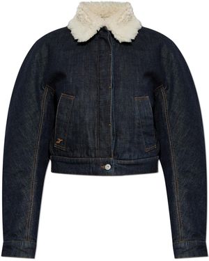 Jacquemus Denim Jacket 'De-Nimes Ovalo' - Blue