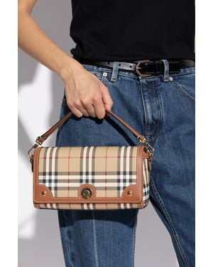 Burberry Shoulder Bag "Note Small" - Brown
