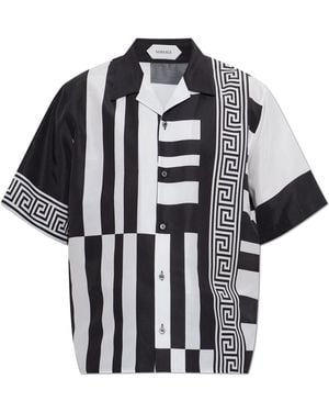Versace Short-Sleeved Shirt - Black