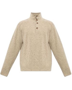 Isabel Marant Wool Turtleneck 'Ken' - Natural
