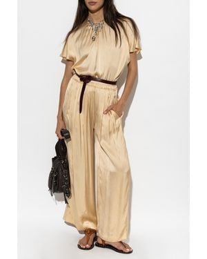 Isabel Marant "Nolia" Pants - Natural