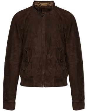 DSquared² Leather Jacket - Brown