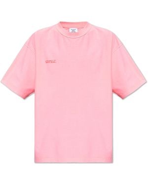 Vetements Logo T-Shirt - Pink