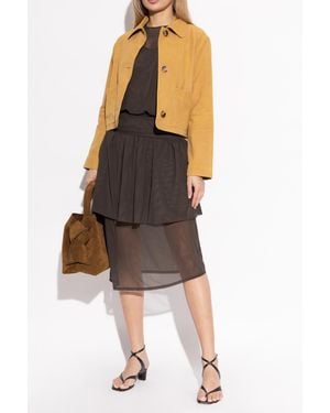 Paul Smith Suede Jacket - Natural