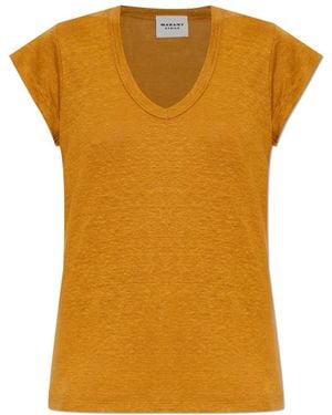 Isabel Marant T-Shirt 'Zankou' - Orange