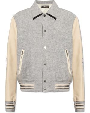 Amiri Wool Jacket - Grey