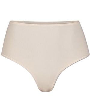 Skims High-Waisted Thong - Natural