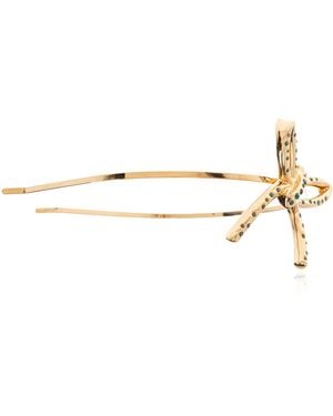 Marni Headband With Shimmering Crystals - Metallic