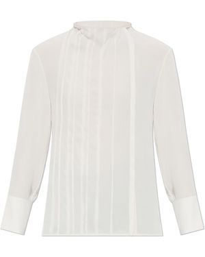Victoria Beckham Shirt With Asymmetric Fastening - White