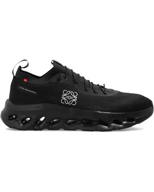 Loewe X On Cloudtilt Recycled-polyester Low-top Trainers - Black