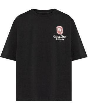 Amiri T-Shirt With Logo - Black