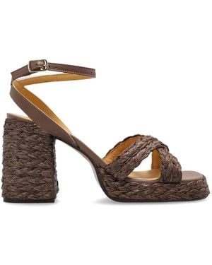 Castañer Platform Sandals 'Valeriette' - Brown