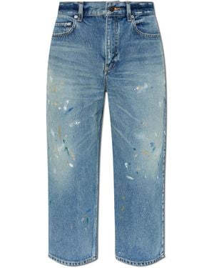 Balenciaga Vintage-Effect Jeans - Blue