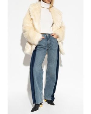 Stand Studio Artificial Fur "Katalina" - Blue