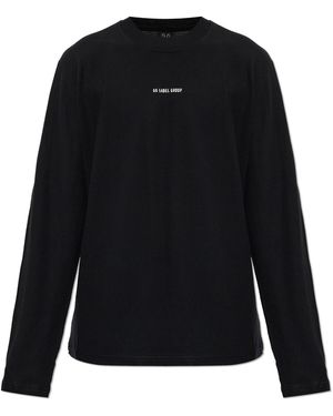 44 Label Group Long Sleeve T-Shirt - Black