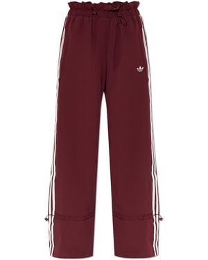 adidas Originals Wide-Leg Joggers - Red
