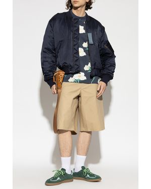 Moschino Cotton Shorts - Blue