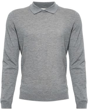 Lisa Yang Cashmere Polo 'Torin' - Grey