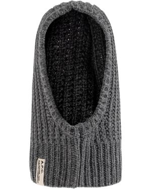 A.P.C. Woollen Hood - Black