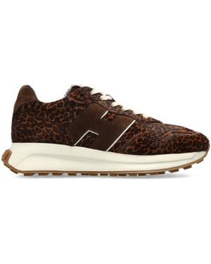 Hogan 'H641' Sports Shoes - Brown