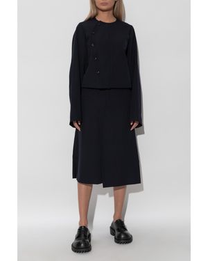 CDG by Comme des Garcons Wool Jacket, - Black