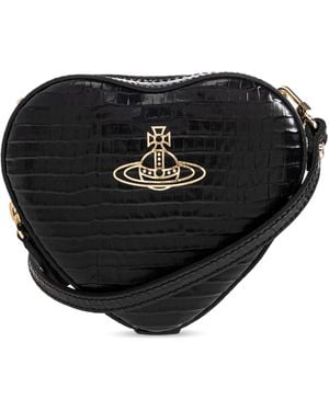 Vivienne Westwood Shoulder Bag 'Heart Mini' - Black