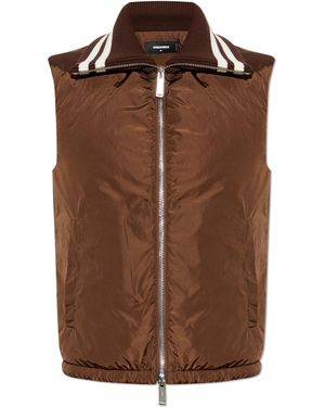 DSquared² Insulated Vest - Brown