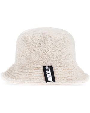 Moschino Hat With Logo - White