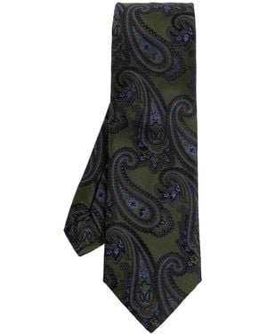 Etro Silk Tie - Black