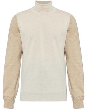 Maison Margiela Wool Turtleneck - White