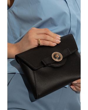 Versace Logo Ring - Gray