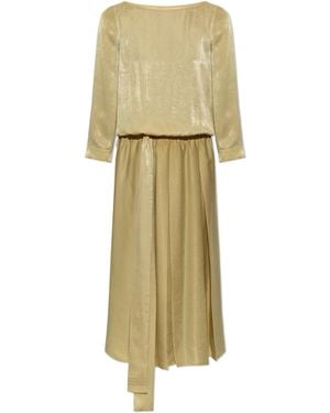 MM6 by Maison Margiela Dress With Scarf - Metallic
