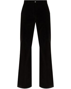 Ferragamo Corduroy Trousers - Black