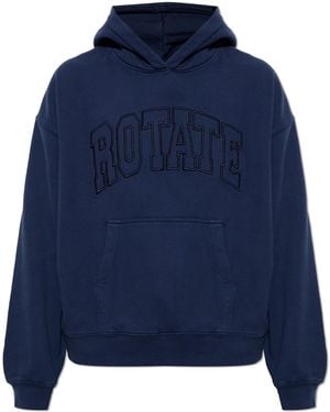 ROTATE BIRGER CHRISTENSEN Hoodie - Blue