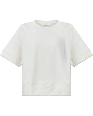 Hanro T-Shirt From The "Natural Living" Collection - White