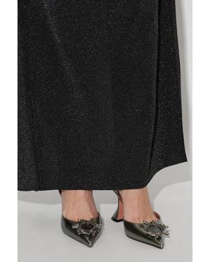 AMINA MUADDI 'Begum' Heeled Pumps - Black