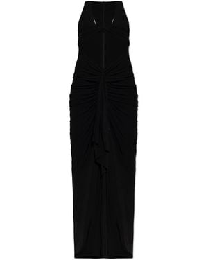 Christopher Esber "Vivenda" Dress With Draping - Black