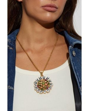 Marni Necklace With Pendant - Metallic