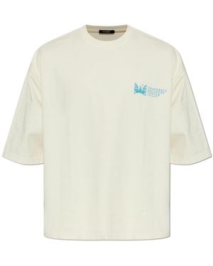 Willy Chavarria T-Shirt "Chavarria Recovery Center" - White