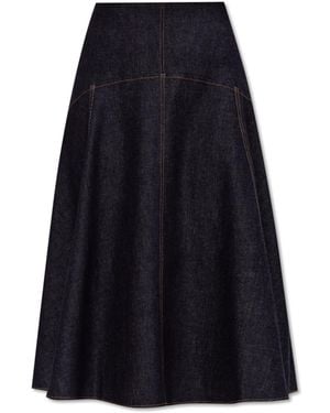 Jacquemus Denim Skirt - Black