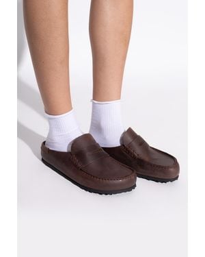 Birkenstock 'Naples Wrapped' Shoes - Brown
